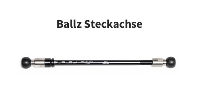 Steckachse für Burley Coho XC Ballz M12x1.0 142-148