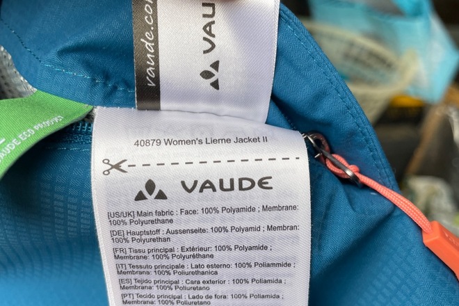 Vaude Damen Regenjacke Lierne Gr.42 (L) NEU