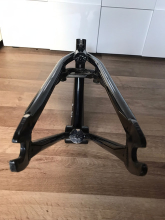 BMX Oldschool DK Rahmen schwarz 20 Zoll 4130 Chromoly Stahl