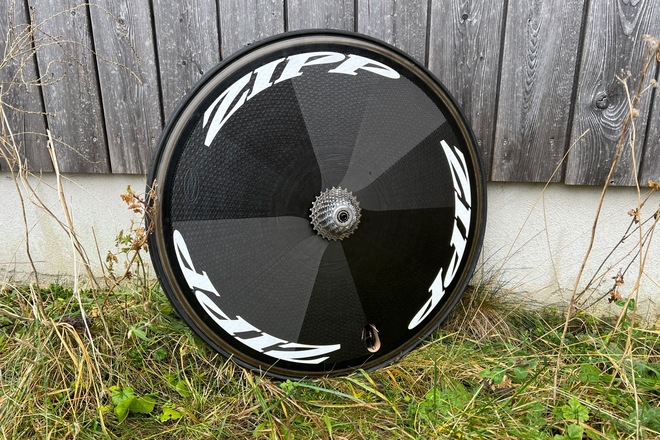 ZIPP TT-Scheibe Caliper Tubular Campa Freilauf Rennrad