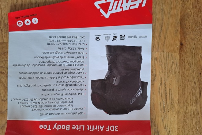 Kinder Protektorenjacke Leatt 3DF Airfit Lite Body Tee