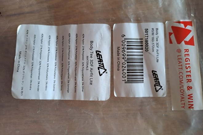 Kinder Protektorenjacke Leatt 3DF Airfit Lite Body Tee