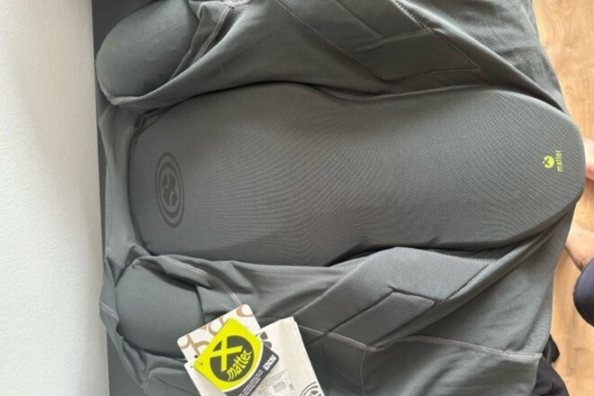 IXS Protektor Jacke Grau M/L kurzarm 