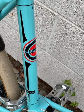 BIANCHI CELESTE CAMPIONE DEL MONDO 1973-74 MIXTE VINTAGE FLATBAR 
