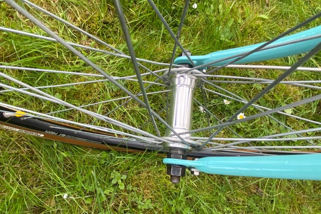 BIANCHI CELESTE CAMPIONE DEL MONDO 1973-74 MIXTE VINTAGE FLATBAR 