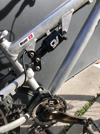 Scott full suspension bike 9 speed Mountainbike 