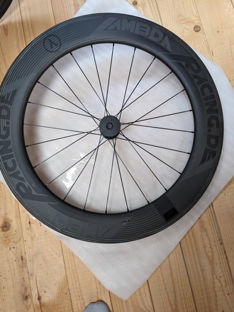 Lambda 80mm Competition Hinterrad mit Shimano Freilauf 