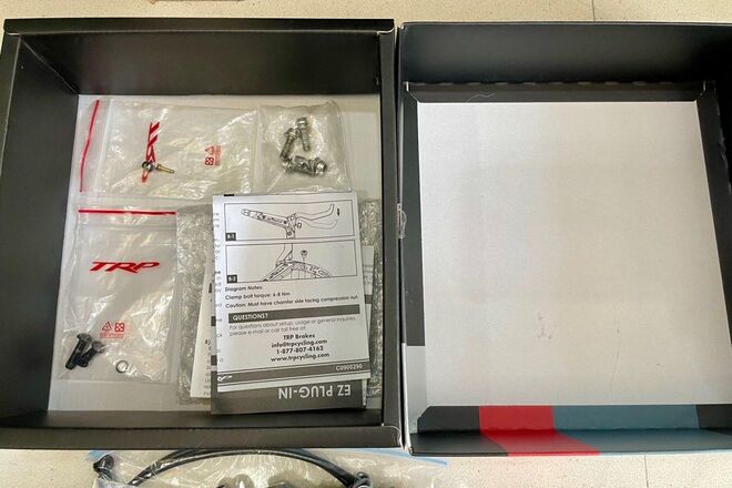 TRP DH-EVO Silber Bremssatz