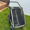 sell: Thule Chariot Cap 2 Fahrradanhänger mit Babyhängematte