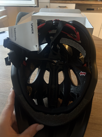 Fahrradhelm uvex "stico cc black matt" 56-61cm - NEU & UNGETRAGEN