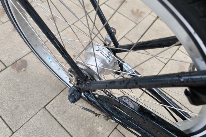 Lastenrad Babboe mit Großem Korb