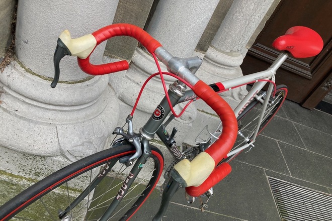 GIANT "Leader" 1987 Shimano 600 tricolore RH 55 