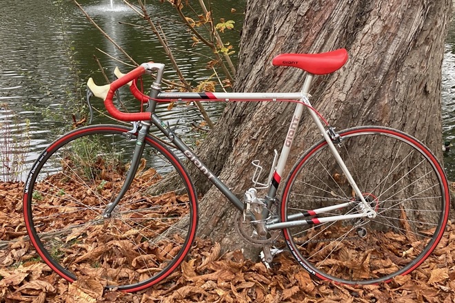 GIANT "Leader" 1987 Shimano 600 tricolore RH 55 
