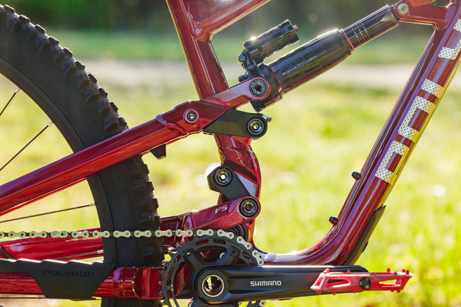 Bikepark ready ENDURO Fully 170mm Polygon COLLOSUS N7, Rockshox