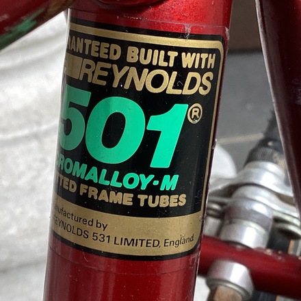 BATAVUS course Rennrad RH 57 Sachs Rival Reynolds 501 1987