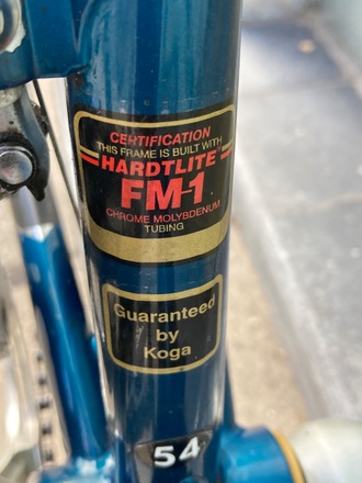 KOGA MIYATA "road racer" RH 54 Stahl FM1 alloy Gabel 1998 Rennrad