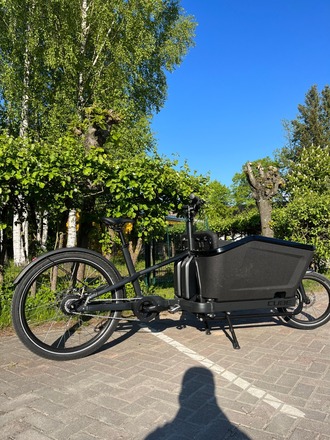Cube Cargo Dual Hybrid 1000 - Pedelec Cargo Bicycle | iridium n b