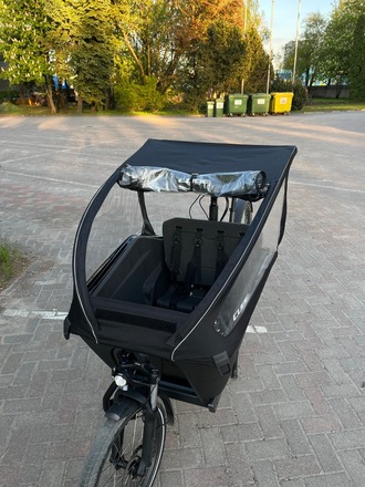 Cube Cargo Dual Hybrid 1000 - Pedelec Cargo Bicycle | iridium n b