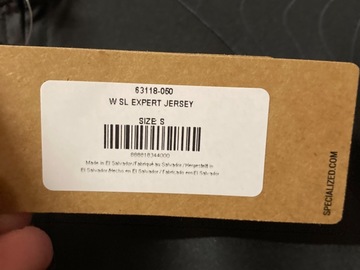 verkaufen: Specializes W Sl Expert Jersey (limited edition)