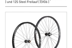 verkaufen: Syntace W33I LAUFRADSATZ 29"/27.5"