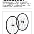 verkaufen: Syntace W33I LAUFRADSATZ 29"/27.5"