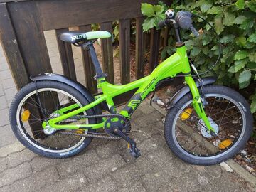 verkaufen: Kinderfahrrad S´Cool XXlite Street Alloy 18-3 grün