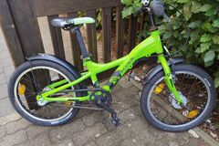verkaufen: Kinderfahrrad S´Cool XXlite Street Alloy 18-3 grün