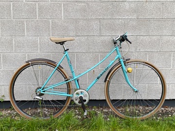 verkaufen: BIANCHI CELESTE CAMPIONE DEL MONDO 1973-74 MIXTE VINTAGE FLATBAR 