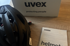 verkaufen: Fahrradhelm uvex "stico cc black matt" 56-61cm - NEU & UNGETRAGEN