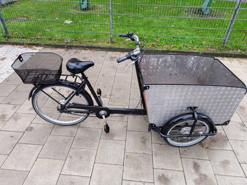 verkaufen: Lastenrad Babboe mit Großem Korb